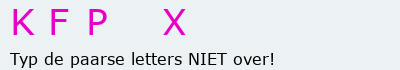 Bevestigingscode