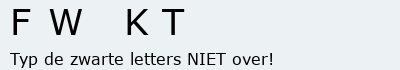 Bevestigingscode