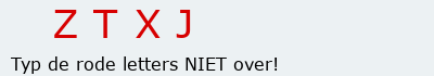 Bevestigingscode