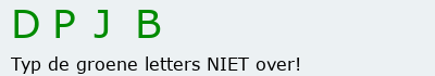 Bevestigingscode