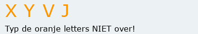 Bevestigingscode
