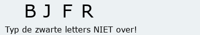 Bevestigingscode