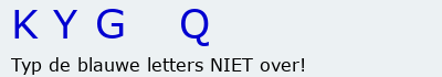 Bevestigingscode