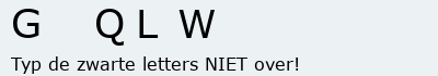 Bevestigingscode