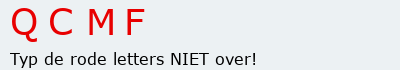 Bevestigingscode