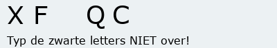 Bevestigingscode