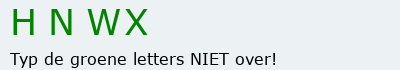 Bevestigingscode