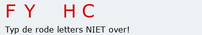 Bevestigingscode