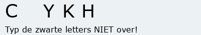 Bevestigingscode