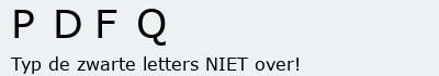 Bevestigingscode