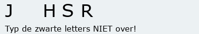 Bevestigingscode