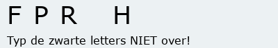Bevestigingscode