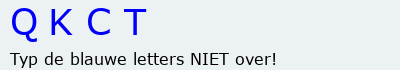 Bevestigingscode