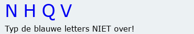 Bevestigingscode