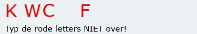 Bevestigingscode