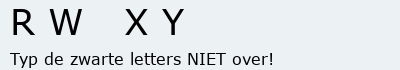Bevestigingscode