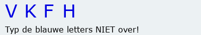 Bevestigingscode