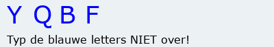 Bevestigingscode