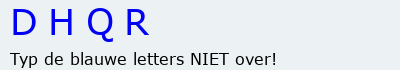 Bevestigingscode