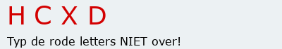 Bevestigingscode