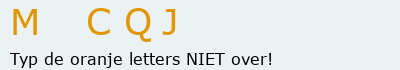 Bevestigingscode