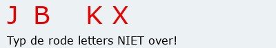 Bevestigingscode