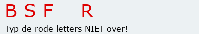 Bevestigingscode