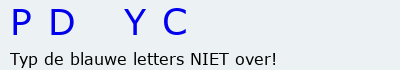 Bevestigingscode