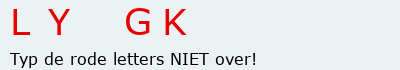 Bevestigingscode