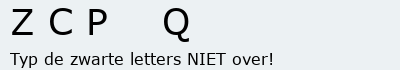 Bevestigingscode