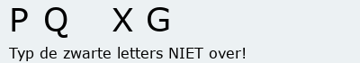 Bevestigingscode