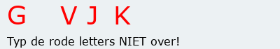 Bevestigingscode