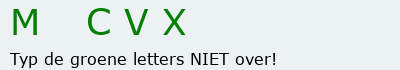 Bevestigingscode
