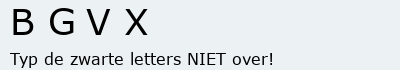 Bevestigingscode