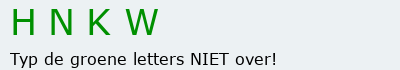 Bevestigingscode