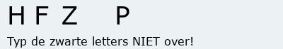 Bevestigingscode