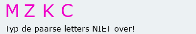 Bevestigingscode