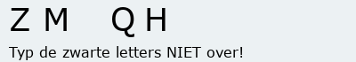 Bevestigingscode