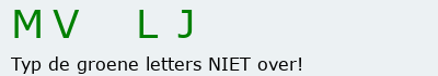 Bevestigingscode