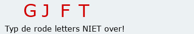 Bevestigingscode