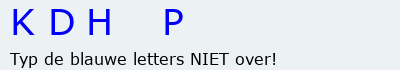 Bevestigingscode