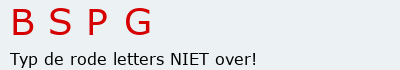 Bevestigingscode
