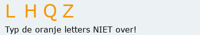 Bevestigingscode