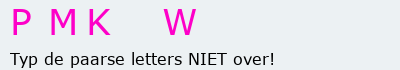 Bevestigingscode