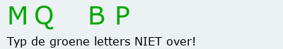 Bevestigingscode