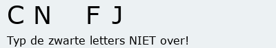 Bevestigingscode