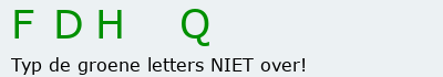 Bevestigingscode