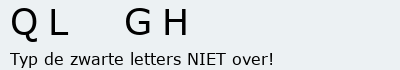 Bevestigingscode