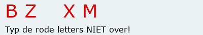 Bevestigingscode