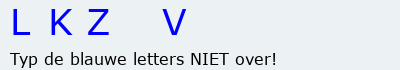 Bevestigingscode